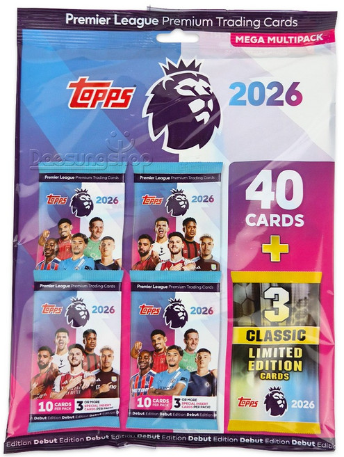 탑스 25/26 프리미어리그 데뷔 에디션 메가 멀티팩, 1개