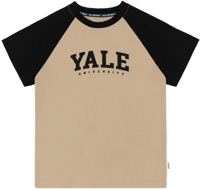 [예일키즈]바시티 래글런 티셔츠 Y22BTS-02 베이지