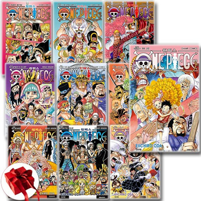 원피스 ONE PIECE 71 72 73 74 75 76 77 78 79 80 만화책 세트 전10권 / 신속배송 / 사은품증정, 대원씨아이, 오다 에이치로