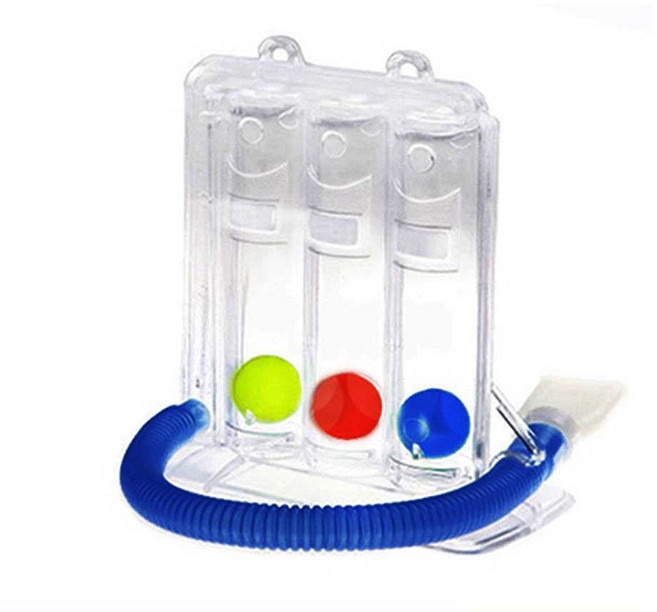 재호흡 재활 운동기구 인스피로메타 폐활량 수술 전후, 1개, 상세페이지 참조