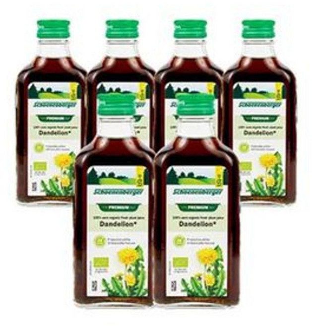 [살루스 쉐넨베르거] 샬루스 쉐넨베르거 유기농 민들레 착즙주스 200ml*6병, 200ml, 6개