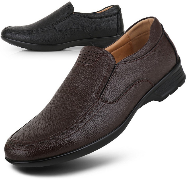 보이센스 깔끔한 디테일의 소가죽 남자 로퍼 신발 캐주얼 정장 남성 컴포트화 스니커즈 정장 구두 신발 단화