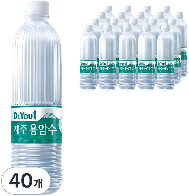 오리온제주용암수, 530ml, 40개
