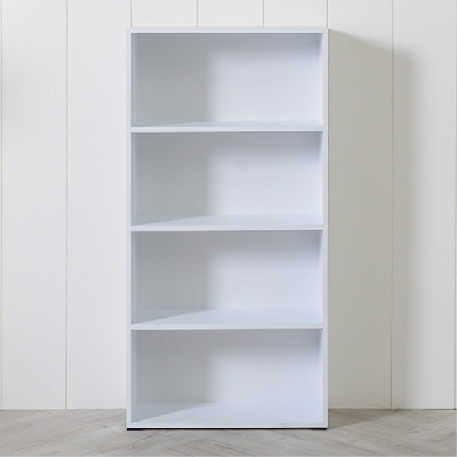 아이방 심플 모던 꾸미기 4단 도어형 책장 1500 거실 정리함 키큰 오브제, 그레이