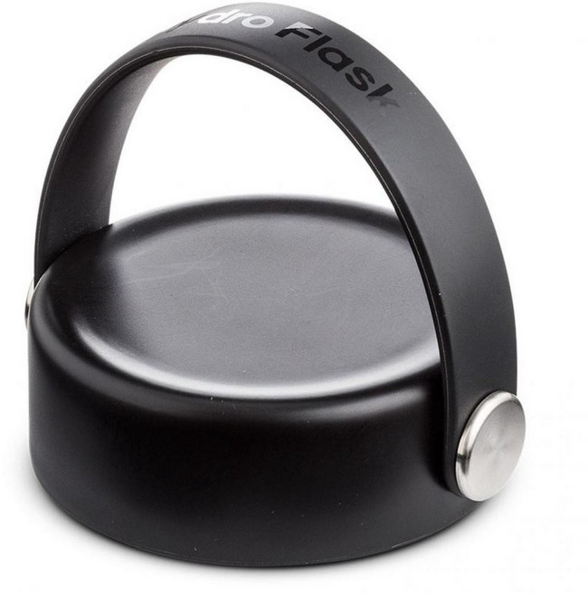 Hydro Flask 瓶蓋替換組 適用標準/寬口徑水瓶 60-62mm, 黑帽 (寬口), 1個