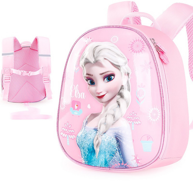 [미미사몰] 디즈니 엘샤 유치원 어린이 가방 분실 방지 아기 배낭