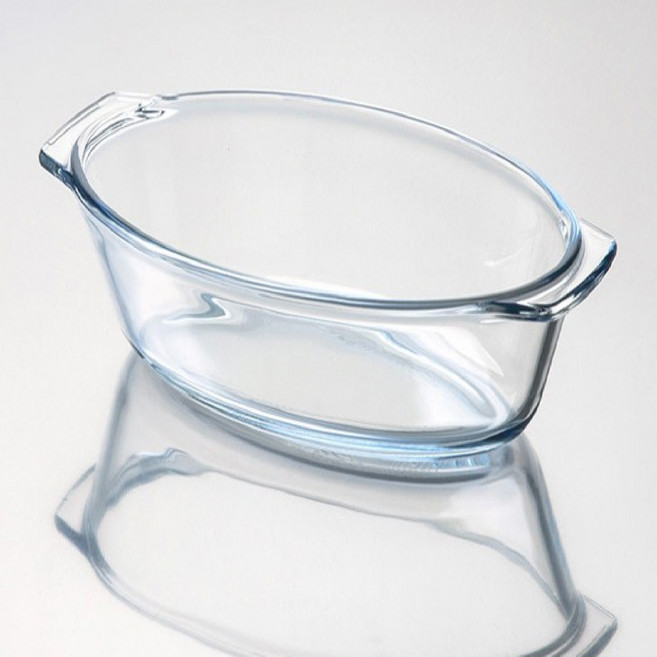 700ML 그라탕기 전자레인지 오븐 용기 내열 유리, 1개