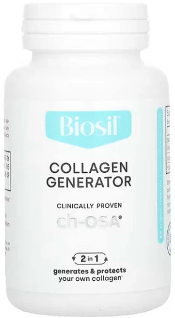 Biosil ch-OSA 피부 헤어 콜라겐 제너레이터 오리지널 캡슐 60정, 1개 - 쿠팡