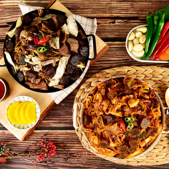 [신림동 또순이] 원조맛집! 백순대곱창볶음(순대+곱창) 1180g-2인분, 2개, 1.18kg, 백2인분(순대만)