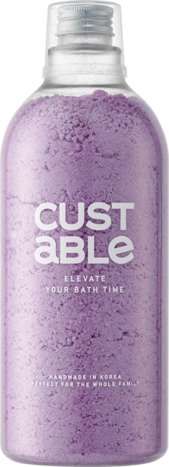 국내생산 커스터블 거품 입욕제 메가용량 파우더형 배쓰밤 퍼플, 1L, 1개 - 쿠팡