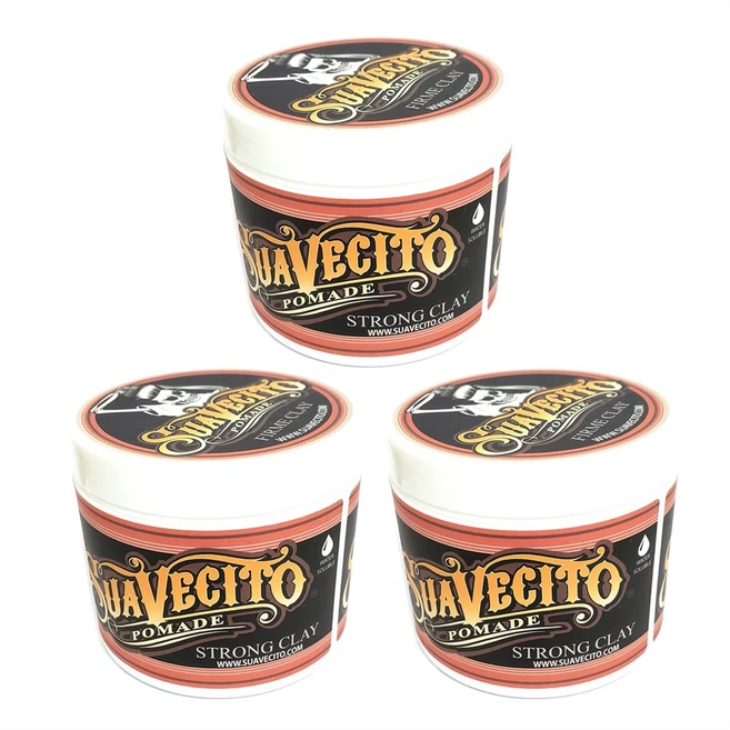 수아베시토 포마드 펌 클레이 113g 헤어왁스, 3개 - 쿠팡