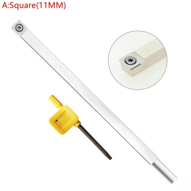 목선반용 알루미늄 손잡이가 있는 카바이드 인서트 커터 스완 넥 고이지 치즐