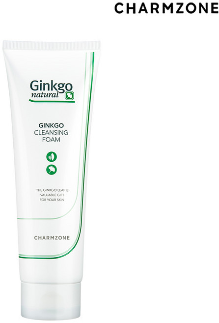 참존 징코 내츄럴 그린클레이 딥 클렌징 폼, 1개, 180ml