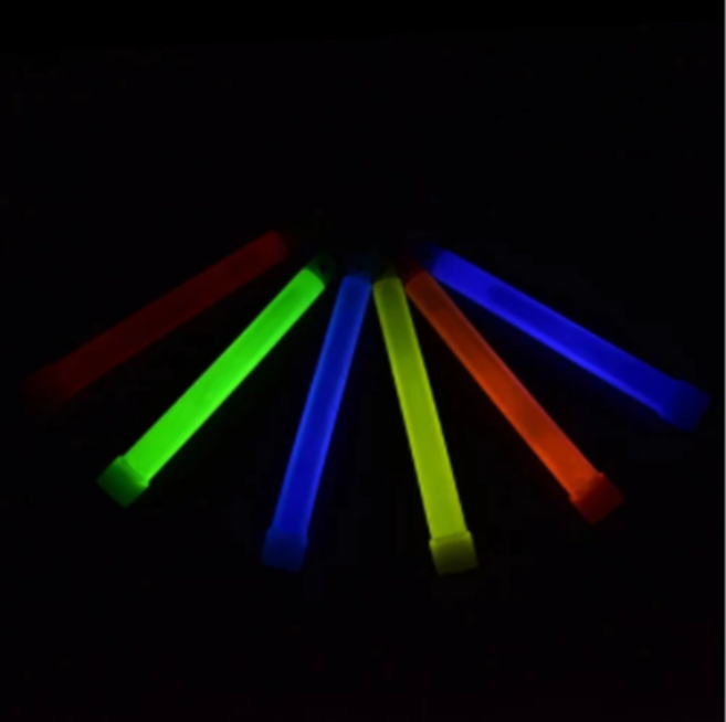 야광스틱 아웃도어 케미라이트 라이트스틱 여행 공연, 핑크, 1개