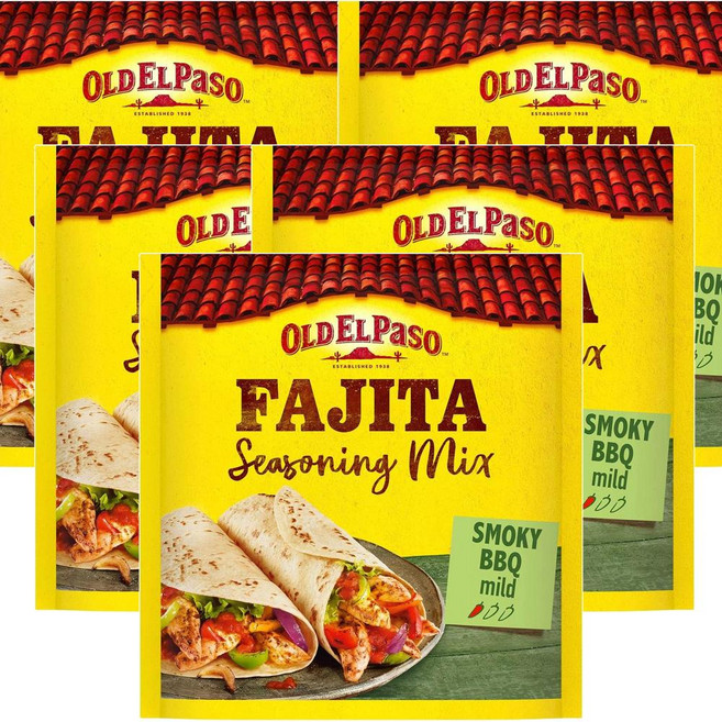 올드 엘파소 스모키 바베큐 파히타 시즈닝 믹스 양념 35g 5개