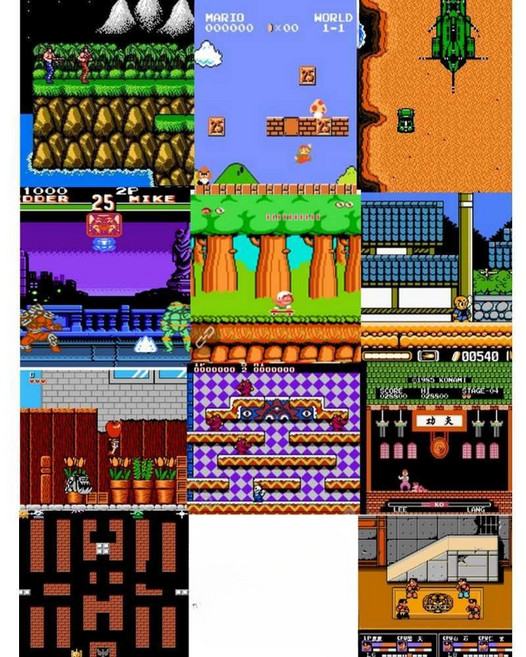 PSP 고전게임기 레트로 휴대용, 1개, 블루-3.0인치 가로화면-620게임