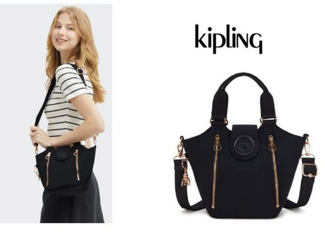 매장정품 SISLEY 시슬리 키플링 세련된 토트 크로스백 리시슬리S 블랙로즈 스파이스 KPABT17 BKRS KPABT17-BKR_JSS 1930747