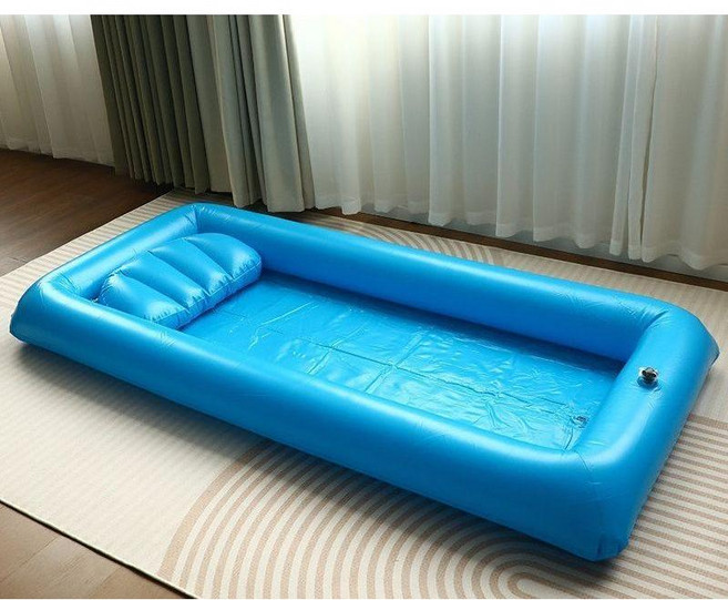 환자 목욕 튜브 노인 침대 베드 장애인 어르신 에어매트, B. 2층 + 전동 펌프, 1