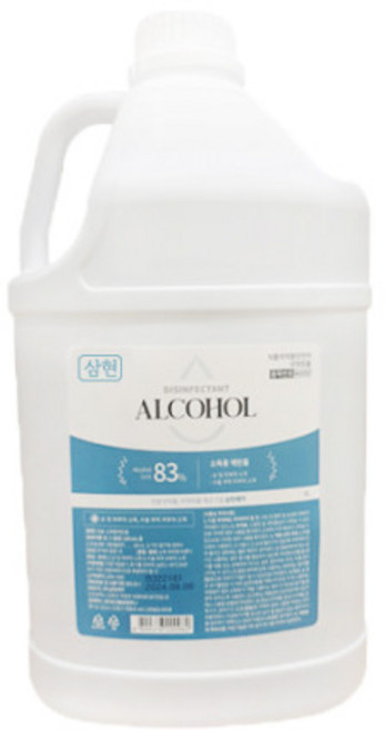 삼현제약 청솔 소독용 에탄올, 1개, 4L