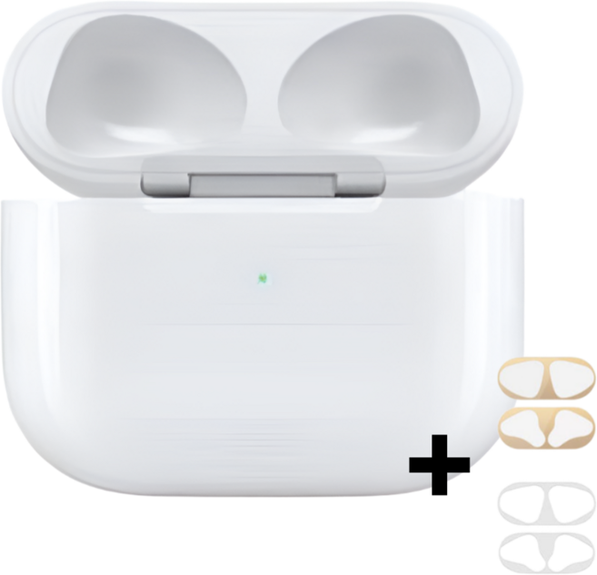 애플 에어팟 3세대 충전기 케이스 중고 정품, 본체 케이스 중고.리퍼, 화이트