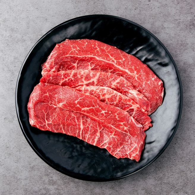 산지직송 국내산 1등급 소고기 부채살, 1개, 200g