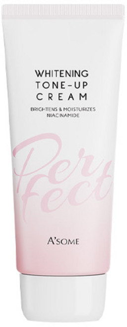[에이썸] 퍼펙트 화이트닝 톤업 크림 100ml / 미백 기능성 수분 톤업, 1개