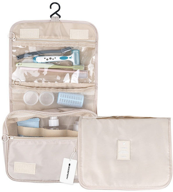 구스페리 접이식 여행용 세면도구 파우치