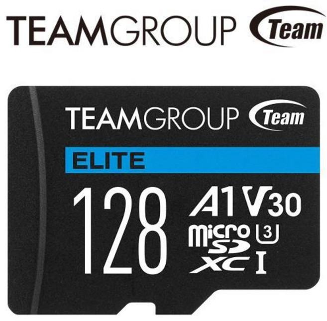 TEAMGROUP 十銓 ELITE microSD 記憶卡, 1個, 128GB, 128GB