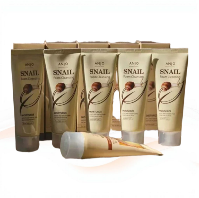 [1+1] 앙쥬 프로페셔널 스네일 클렌징 폼, 6개