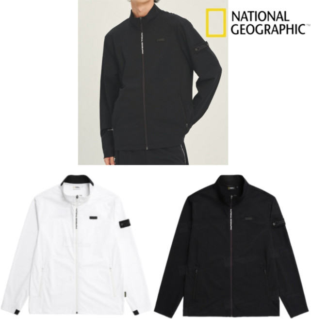 내셔널지오그래픽 점퍼 어반 시티 트리코트 바람막이 등산 자켓 캐주얼 간절기 하이넥