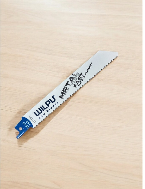 WILPU 德國製 金屬軍刀鋸片 (10TPI), 1個, 威豹軍刀鋸6"*18T(5入), 威豹軍刀鋸6"*18T