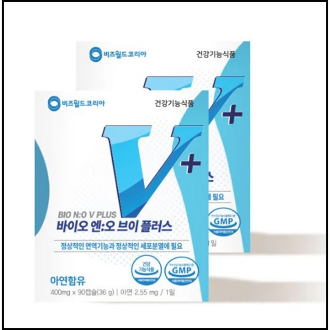 [장수명가]산화질소대사체 바이오엔오브이플러스 90정, 180회분, 2박스 - 쿠팡