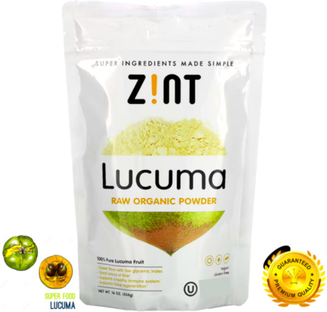 진트 루쿠마 로우 오가닉 파우더 수퍼푸드 섬유소 이뮨 분말 454g, 1개