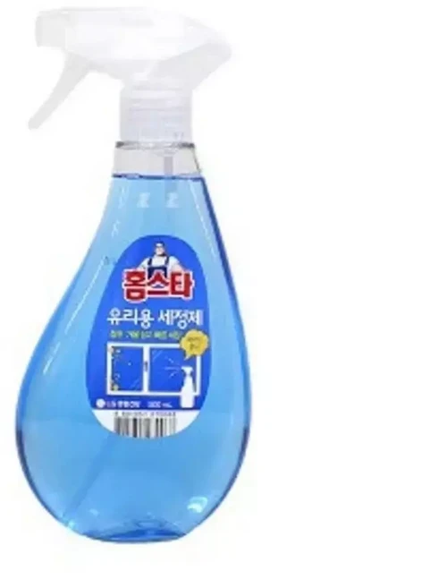 유리 세정제 유리창 청소 세척 유리 클리너 500ml, 1개
