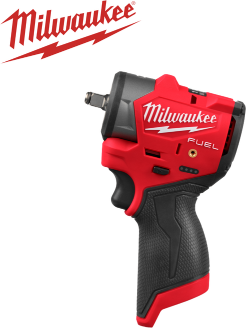 밀워키 M12 FSCIWF38-0 12V 충전 콤팩트 임팩트 렌치 10mm 3/8 베어툴, 1개