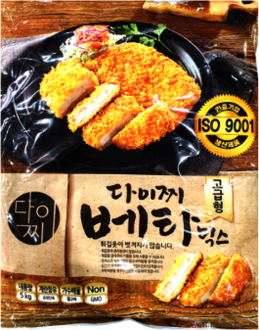 다이찌 고급 베타믹스 돈까스 돈가스 전용 튀김 가루 파우더 업소용, 2개, 5kg