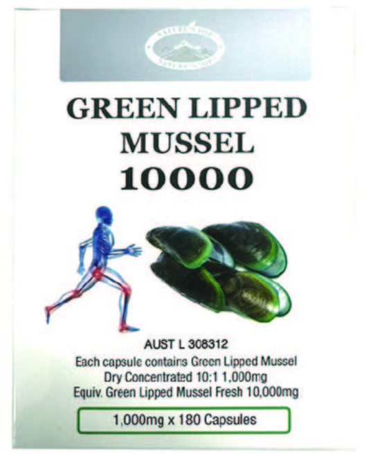 호주 네이쳐스탑 초록입홍합 10000mg 180캡슐 초록홍합 리프리놀, 180정, 1개 - 쿠팡
