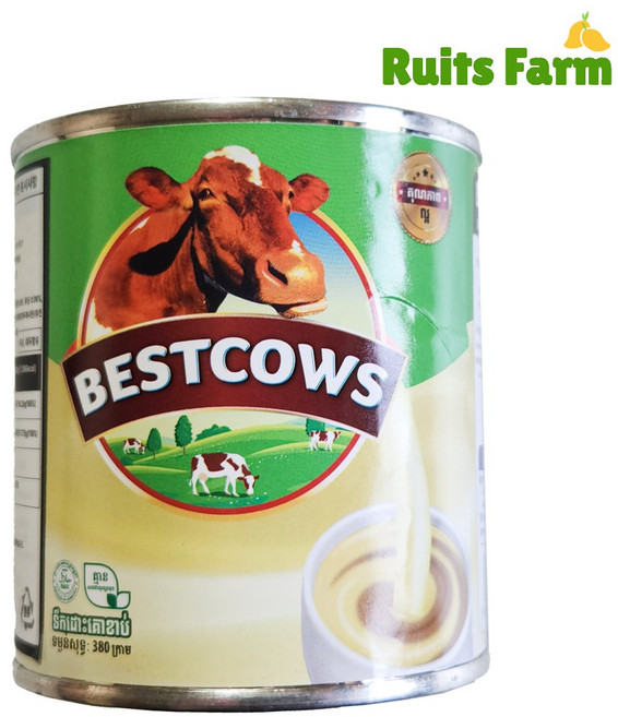 [루츠팜] 캄보디아 연유 베스트 카우 380g bestcows 베스트카우, 1개