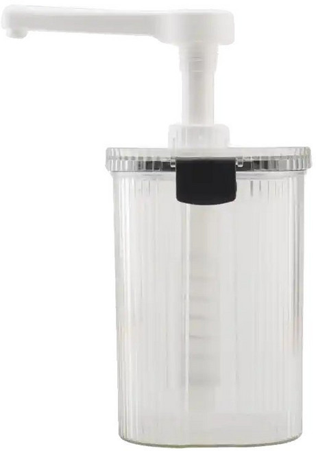 대용량 소스 업소용 펌프 카페 뷔페 시럽통 디스펜서 1200ml + 패션프루트전용출량20ml 1개, 1500ml+된장전용출량20ml * 1개, 1.5L