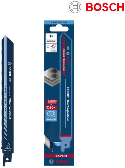 보쉬 컷소날 S1022EHM 200mm 1팩 1개 메탈 SUS 스텐 컷쏘