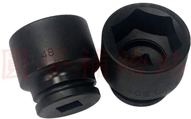 【圓夢補給站】3/4 6角 氣動 短 套筒, 1個, 44mm