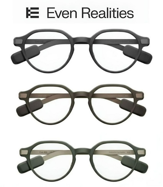 이븐 리얼리티 Even G2 스마트 글래스 AI 안경 실시간 번역 초경량(관부가세포함), 1개, G2 A 그레이