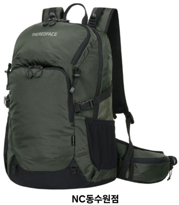 레드페이스_동수원점_공용 가벼운산행#야외활동#레인커버 내장#아웃도어 활동및 일상생활에 적합한 32L 중형배낭 에어테크시스템_어센터32L_REEGBPXBF103, 네이비