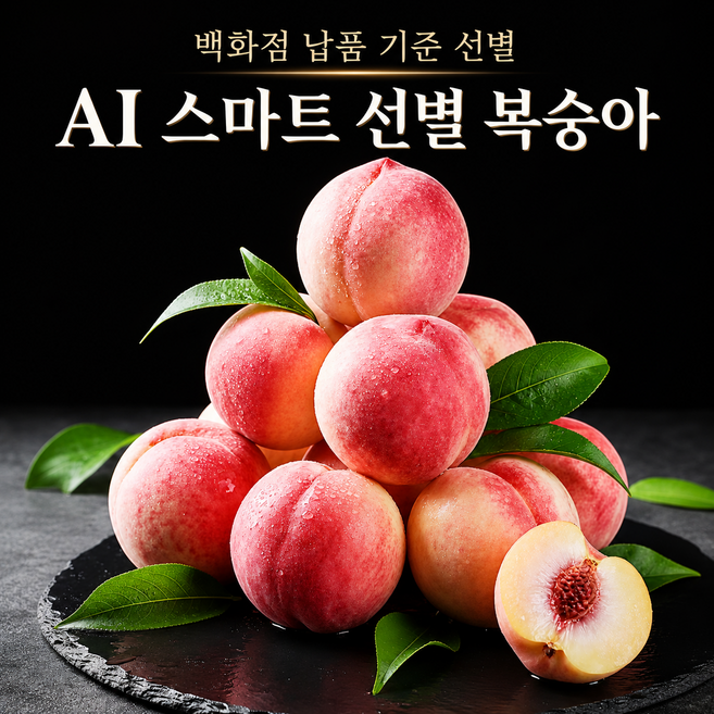9위 - [AI선별] 백화점납품농가 고품위 경봉 유명 딱딱이복숭아, 1박스, 2kg (대과)