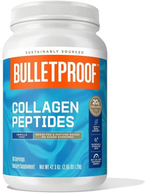 Bulletproof 불렛프루프 콜라겐 프로틴 파우더 바닐라, 1개, 1.2kg - 쿠팡