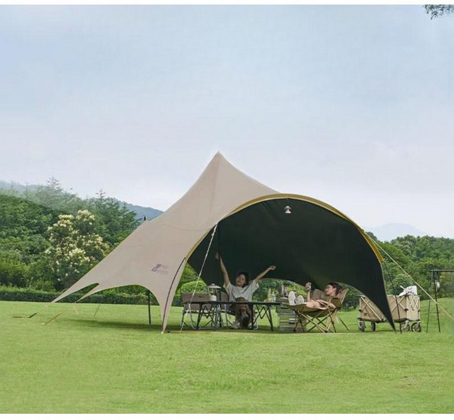 모비가든 블랙코팅 초대형 그늘막 타프쉘 쉘터 캠핑