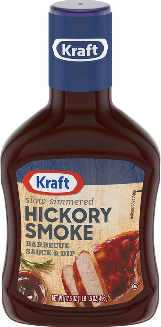 크래프트 히코리 스모크 바베큐 소스, 496g, 1개