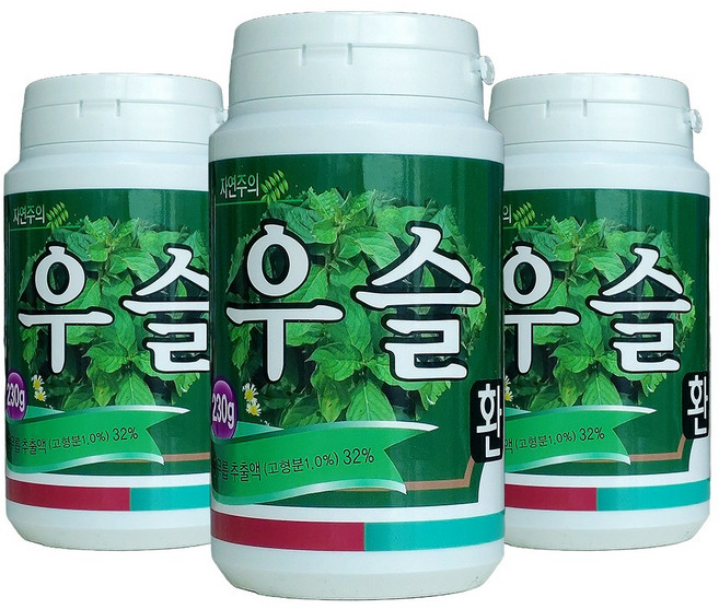 순수 국내산 우슬환 HACCP 인증 시설 제조, 180g, 3개