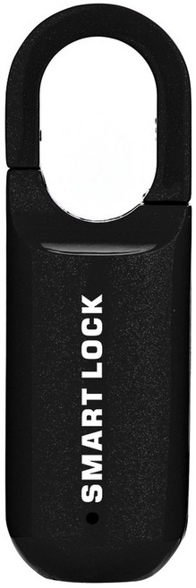블루투스 전자도어락 IOT 스마트 지문 자물쇠 터치 도어 잠금 USB 열쇠 없는 도난 방지 보안 핸드백 홈 캐비닛 케이스, Black, 1개