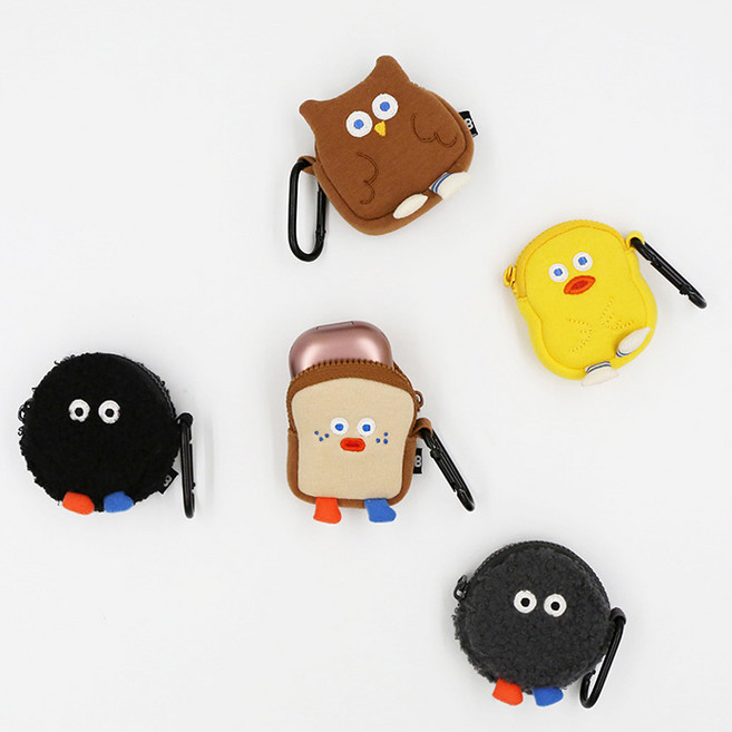 로마네 BrunchBrother 에어팟 파우치, 토스트